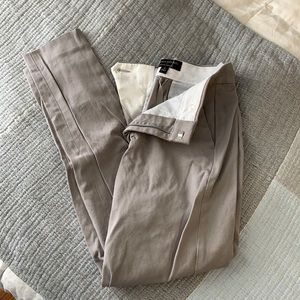 Banana Republic Grey High Rise Slim Ankle Pants Size 0